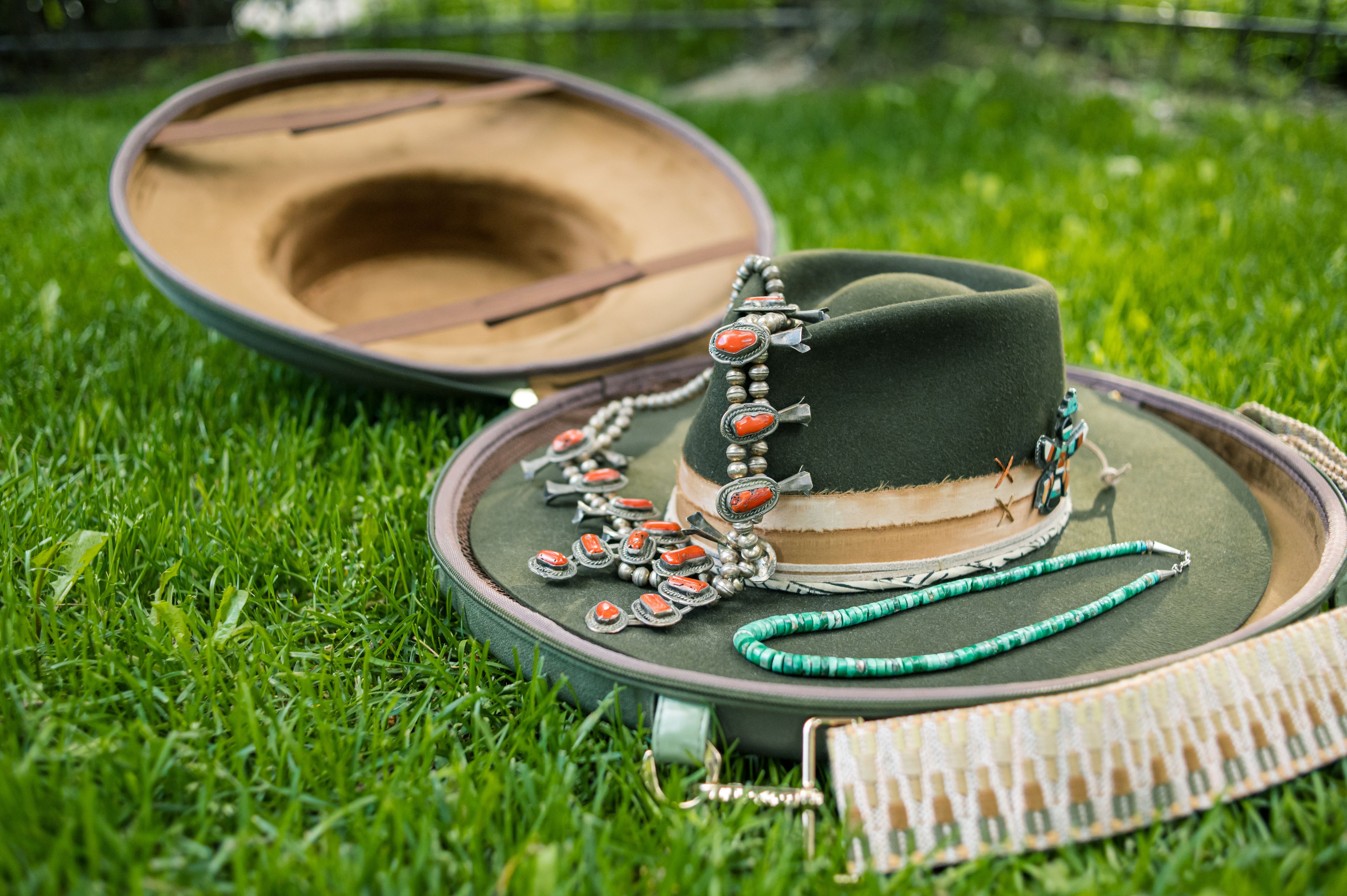 The Gaia Green Hat Case