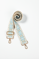 Light Blue & Tan Woven Strap