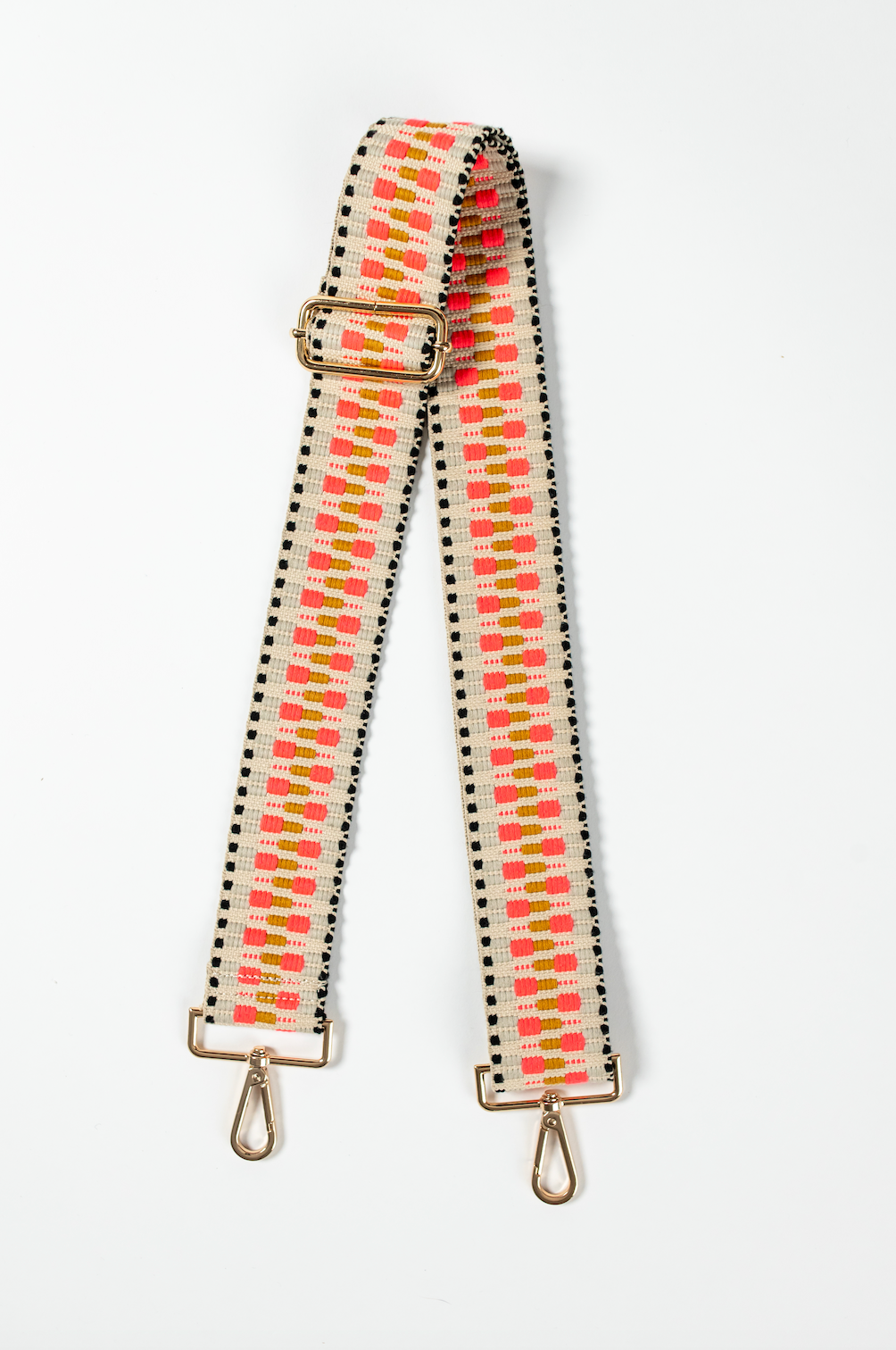 Neon Pink & Yellow ZigZag Strap