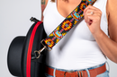 Black, Red, Yellow & Blue Aztec Strap