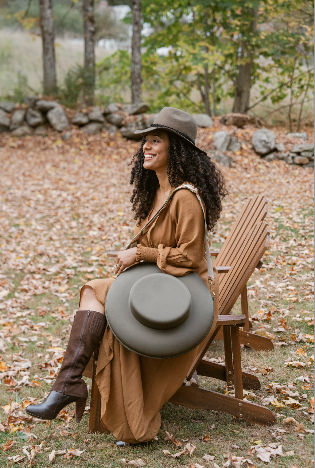 The Gaia Green Hat Case