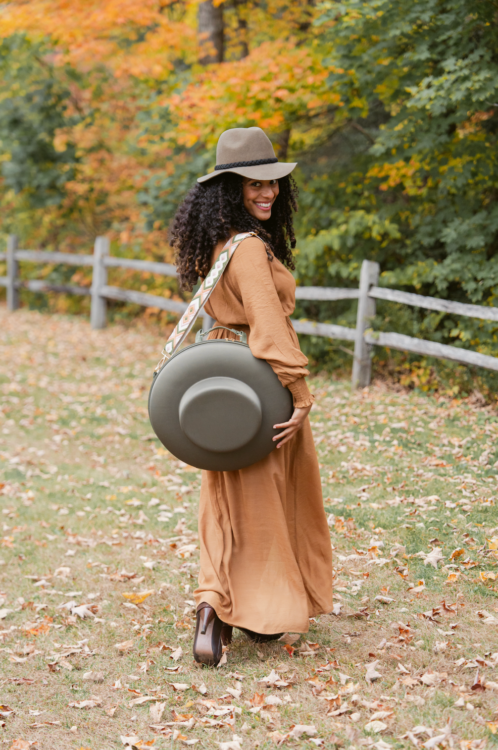 The Gaia Green Hat Case